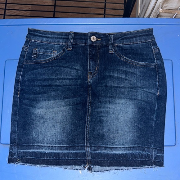 nwot kancan denim skirt size 3 - Picture 1 of 4